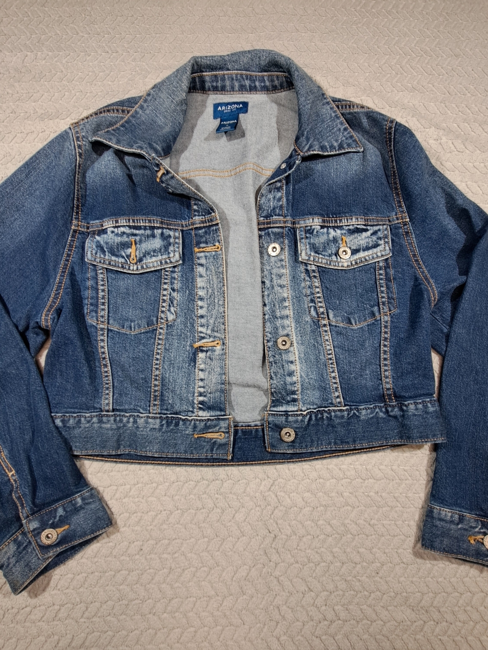 Arizona Jean Company Blue Denim Jacket